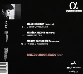 Behzod Abduraimov - Debussy, Chopin, Mussorgsky: Piano Music (2020)
