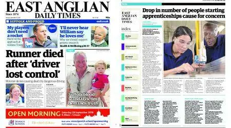 East Anglian Daily Times – September 25, 2018
