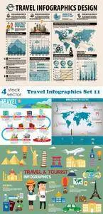 Vectors - Travel Infographics Set 11