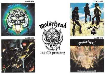 Motorhead - The First CD-Pressed Classics (1979-1981 / 1986) RESTORED