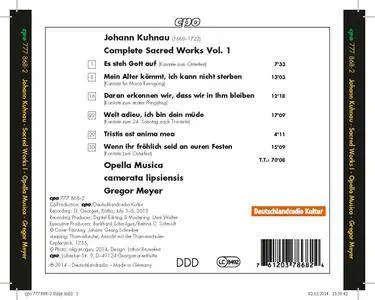 Opella Musica, camerata lipsiensis & Gregor Meyer - Kuhnau: Complete Sacred Works Vol. 1 (2015)