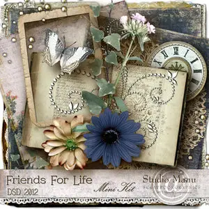 3 Vintage Scrap Kits