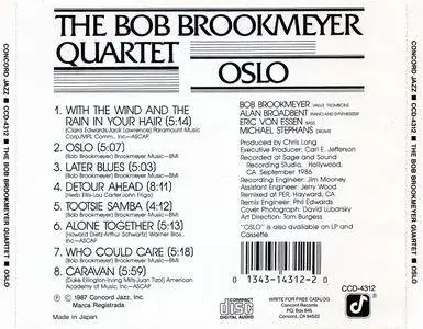The Bob Brookmeyer Quartet - Oslo (1986) {Concord Jazz CCD-4312}