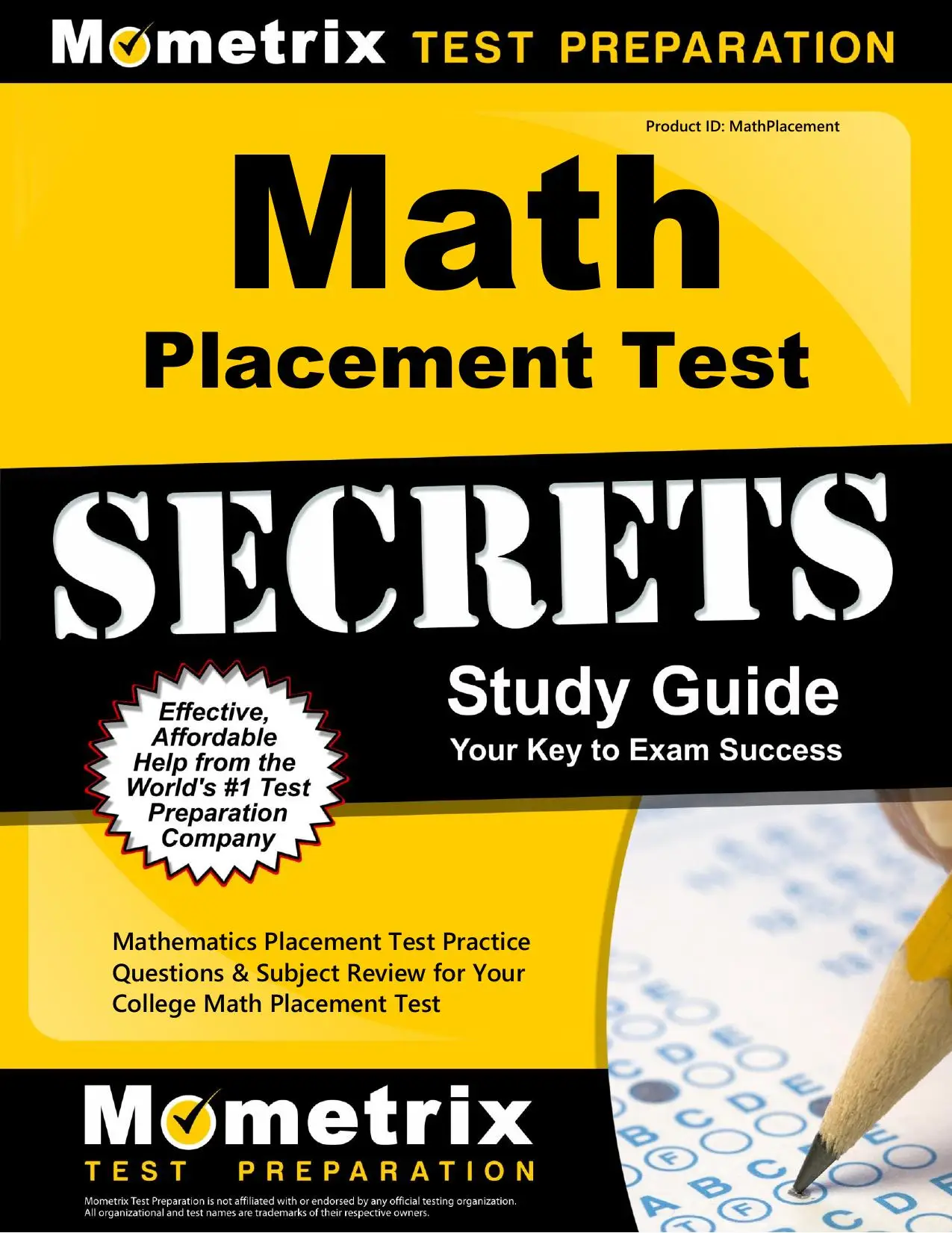 Math Placement Test Secrets Study Guide AvaxHome