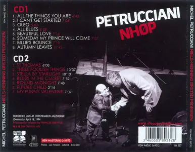 Michel Petrucciani and Niels-Henning Ørsted Pedersen - Petrucciani/NHØP (1994) [Remastered 2009] {REPOST}