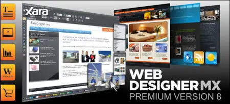 Xara Web Designer MX Premium 8.1.3.23942 + Portable