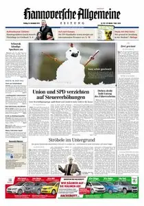 Hannoversche Allgemeine Zeitung - 22.11.2013
