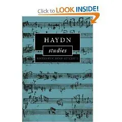 Haydn Studies (Cambridge Composer Studies)