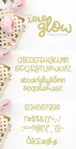 XoXo Glow Handwritten Script Font