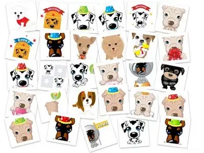 Stock vector - Dogs design