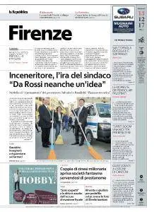 la Repubblica Firenze - 13 Dicembre 2017