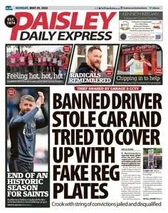 Paisley Daily Express – 29 May 2023