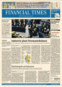 Financial Times Deutschland vom 23.09.2011