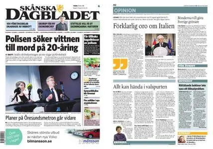 Skånska Dagbladet – 29 maj 2018