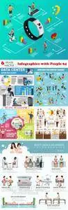 Vectors - Infographics with People 64