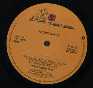 Fleetwood Mac - Future Games (1971) [Vinyl Rip 16/44 & mp3-320 + DVD] Re-up