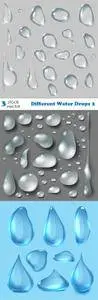 Vectors - Different Water Drops 2