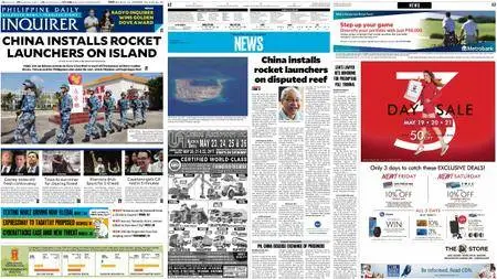 Philippine Daily Inquirer – May 18, 2017