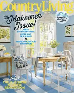 Country Living USA - March 2016