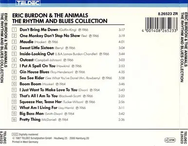 Eric Burdon & The Animals – The Rhythm And Blues Collection (Comp. 1987)