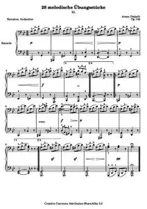 DiabelliA - 28 melodische Übungsstücke (No. 11)