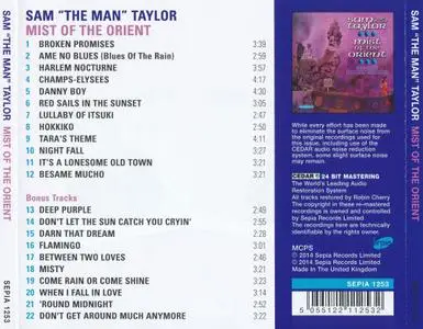 Sam "The Man" Taylor - Mist Of The Orient (1961) {2014, Remastered}