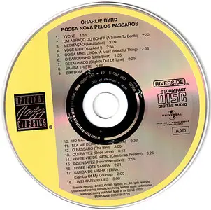 Charlie Byrd - Bossa Nova Pelos Passaros (1992)