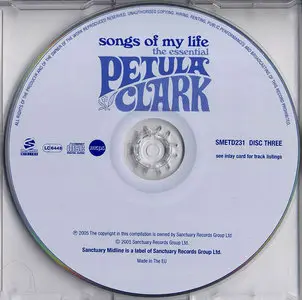 Petula Clark - Songs Of My Life: The Essential (2005) 3CD Box Set
