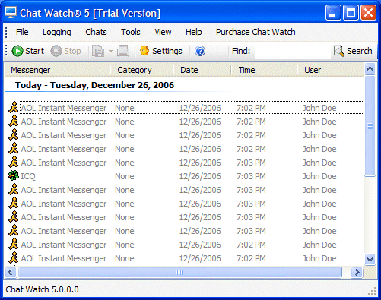 Zemerick Software Chat Watch v5.0.0.5