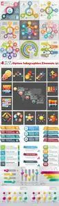 Vectors - Option Infographics Elements 31