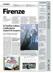 la Repubblica Firenze - 29 Dicembre 2018