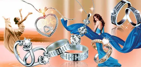 PSD - Diamond. Ring. Jewelry