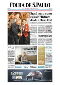 Jornal Folha de São Paulo - 01 de setembro de 2012 - Sábado