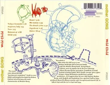 MOTHER GONG - Wild Child  (Voiceprint Remaster)
