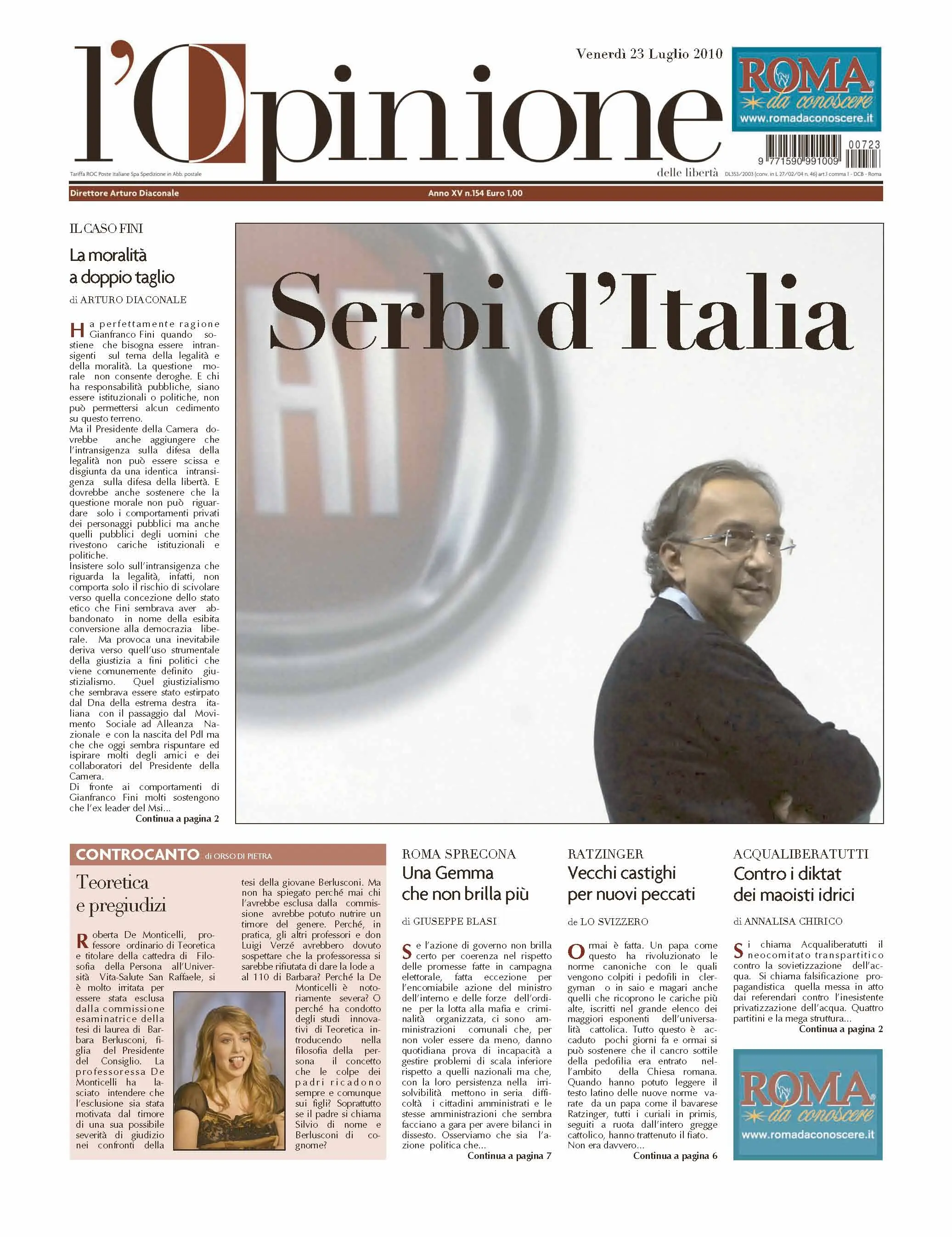 L'Opinione 23.07.2010