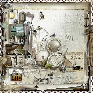Scrap Kit: Autumn by the Bay