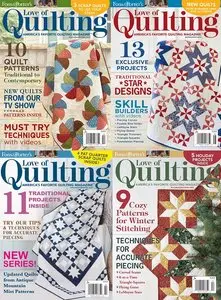 Love of Quilting 2015 Full Year Collection