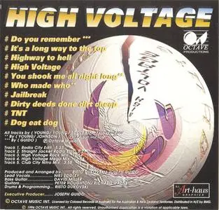 Unlimited Beat - High Voltage: Medley Tribute (1996) {Octave Music/Colossal}