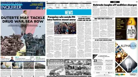 Philippine Daily Inquirer – July 22, 2019