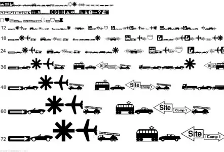ESRI ArcGis Fonts&Symbols 