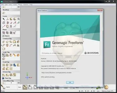 Geomagic Freeform (Plus) 2019.0.61