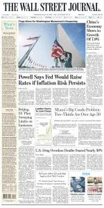 The Wall Street Journal - 15 July 2021