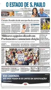 Jornal O Estado de SP em PDF, Segunda, 14 de Fevereiro de 2011