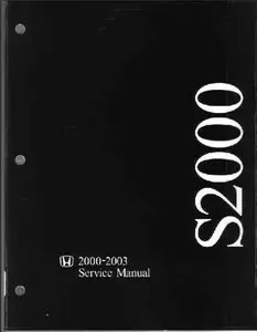 Honda S2000 (2000-2003) Service Manual