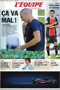 L'EQUIPE (04 Octobre 2011)