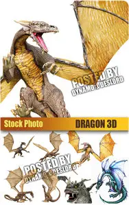 Dragon 3D - UHQ Stock Photo