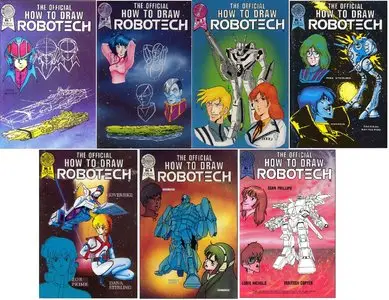 The Official How to Draw Robotech (vol. 1-7)