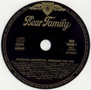 Various Artists - Deutsches Jazz Festival, Frankfurt 1954-1955 (1990) {8CD Box Set Bear Family BCD 15430}