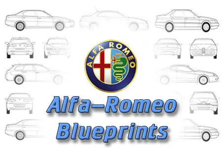Blueprints - Alfa Romeo (HQ)