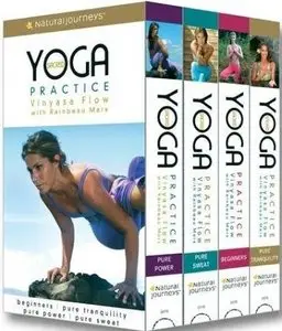 Sacred Yoga Practice with Rainbeau Mars: Vinyasa Flow - 4 Volume Gift Set